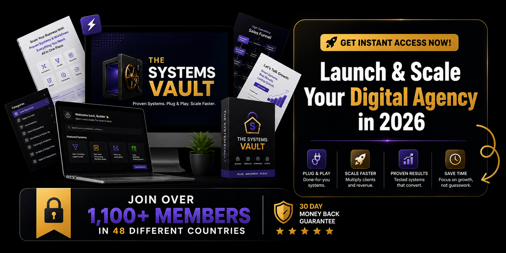 The Systems Vault — Launch & Scale Your Digital Agency in 2026